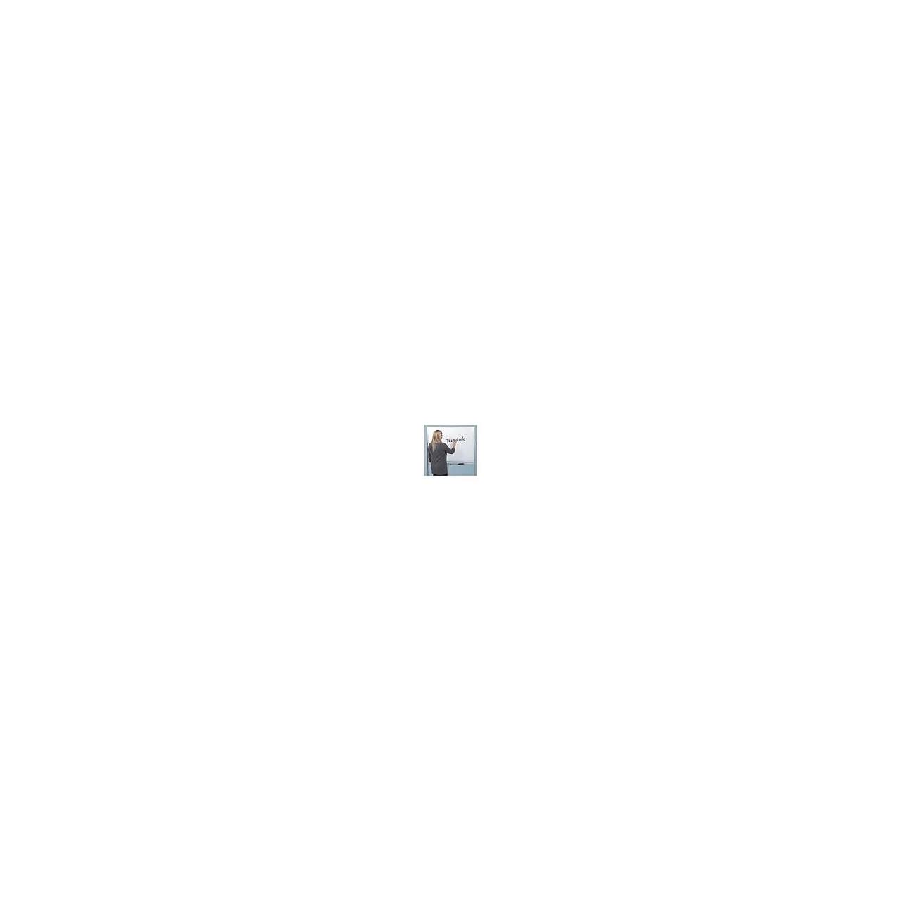Luxor Workspaces 48"Wx36"H Mobile Magnetic Glass Board (MMGB4836) — product image 4