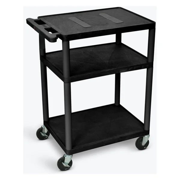 Luxor Workspaces Black 34 Presentation Cart (WTPS34E-B)