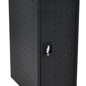 Luxor Workspaces Chromebook Charging Cart, Electrical Outlets, Black (LLTP12-B)