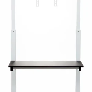 Luxor Workspaces Clcd Crank Adjustable Flat Panel Tv Cart (CLCD)