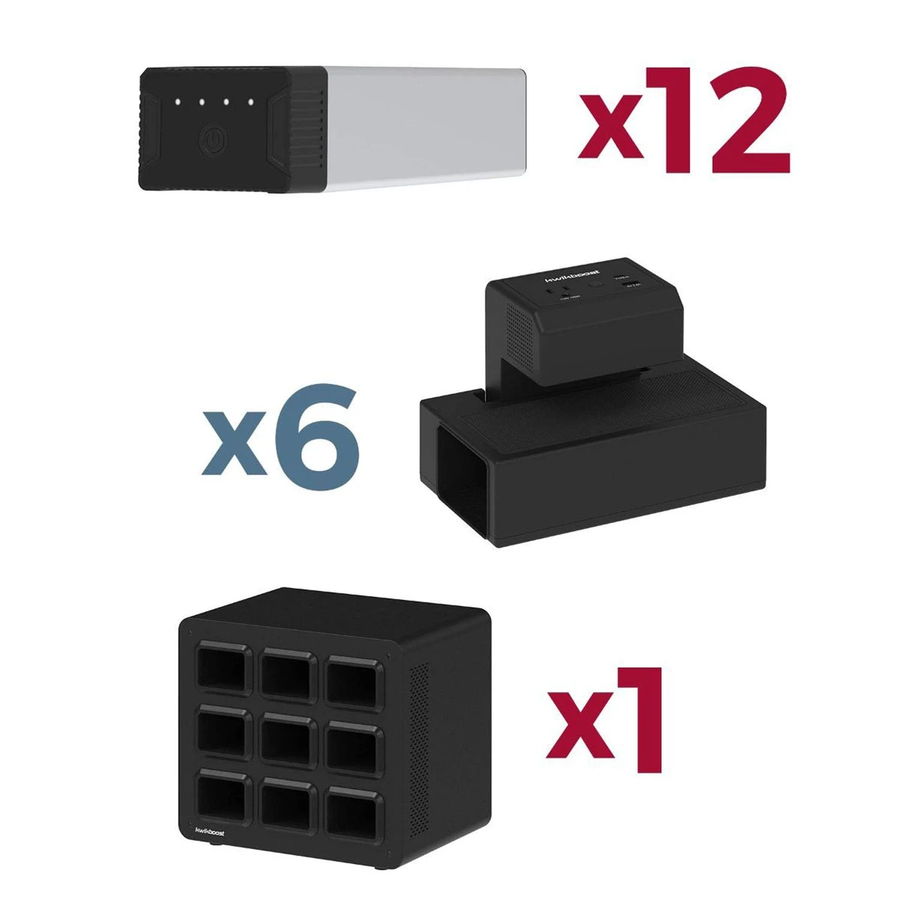 Luxor Workspaces Constant Use Bundle - Charging Station System (KBEP-12B6C9) — product image 2