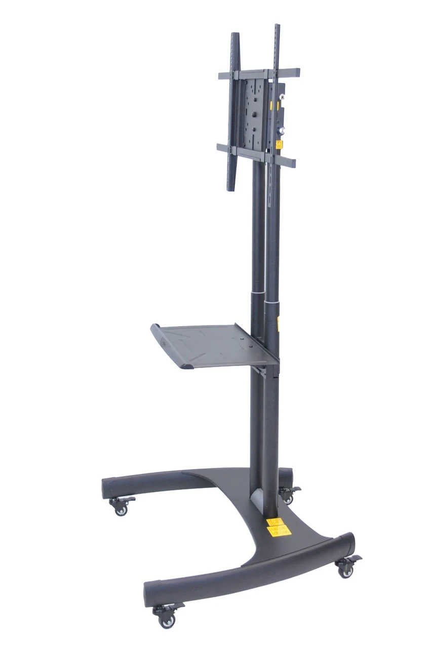Luxor Workspaces Flat Panel Cart, Rotating/Adjustable Mount, Black (FP3500) — product image 2