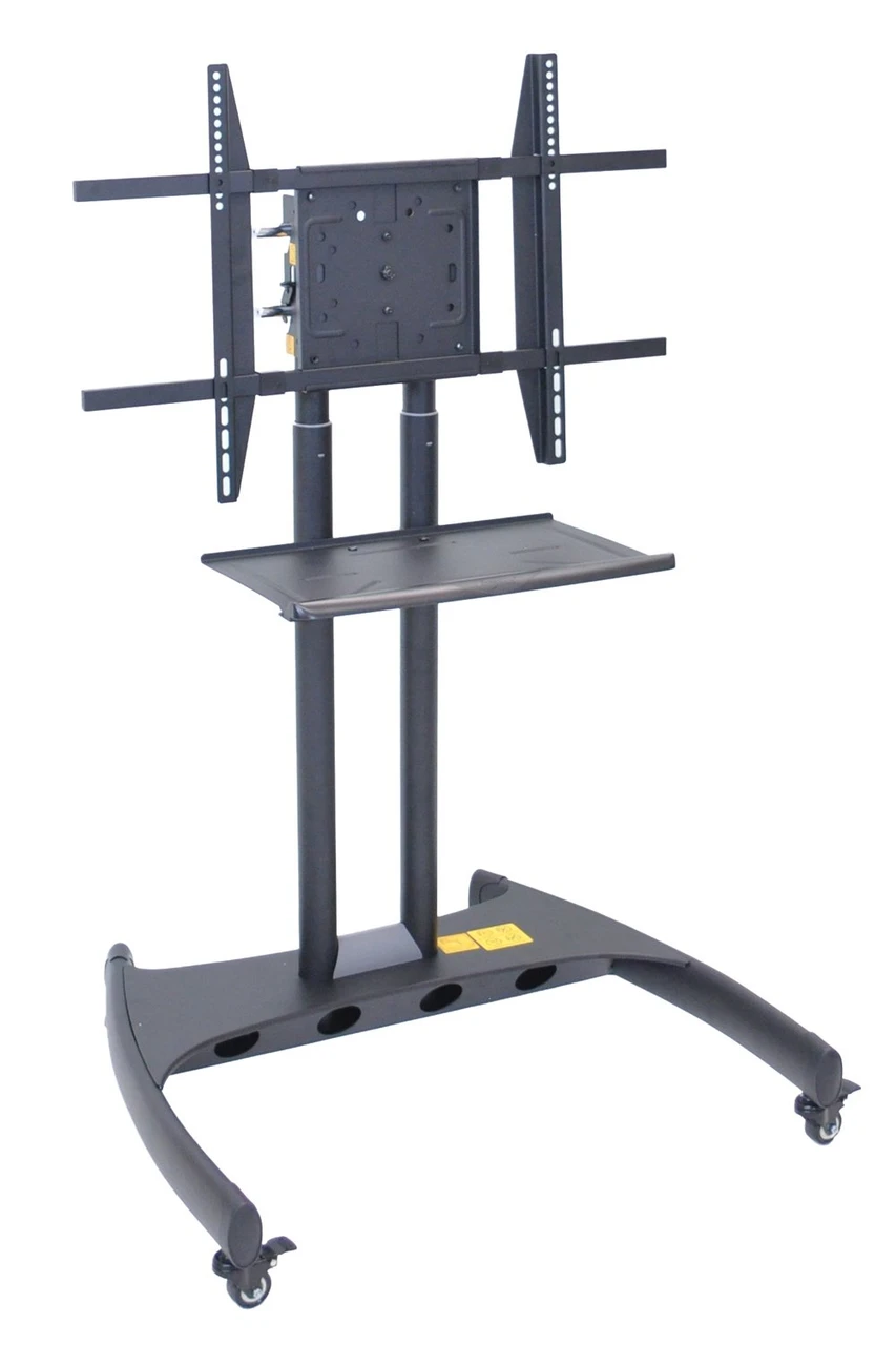 Luxor Workspaces Flat Panel Cart, Rotating/Adjustable Mount, Black (FP3500) — product image 4