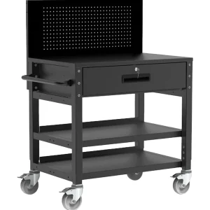Luxor Workspaces Indoor Modern Pegboard Mobile Workstation (UCWS001)