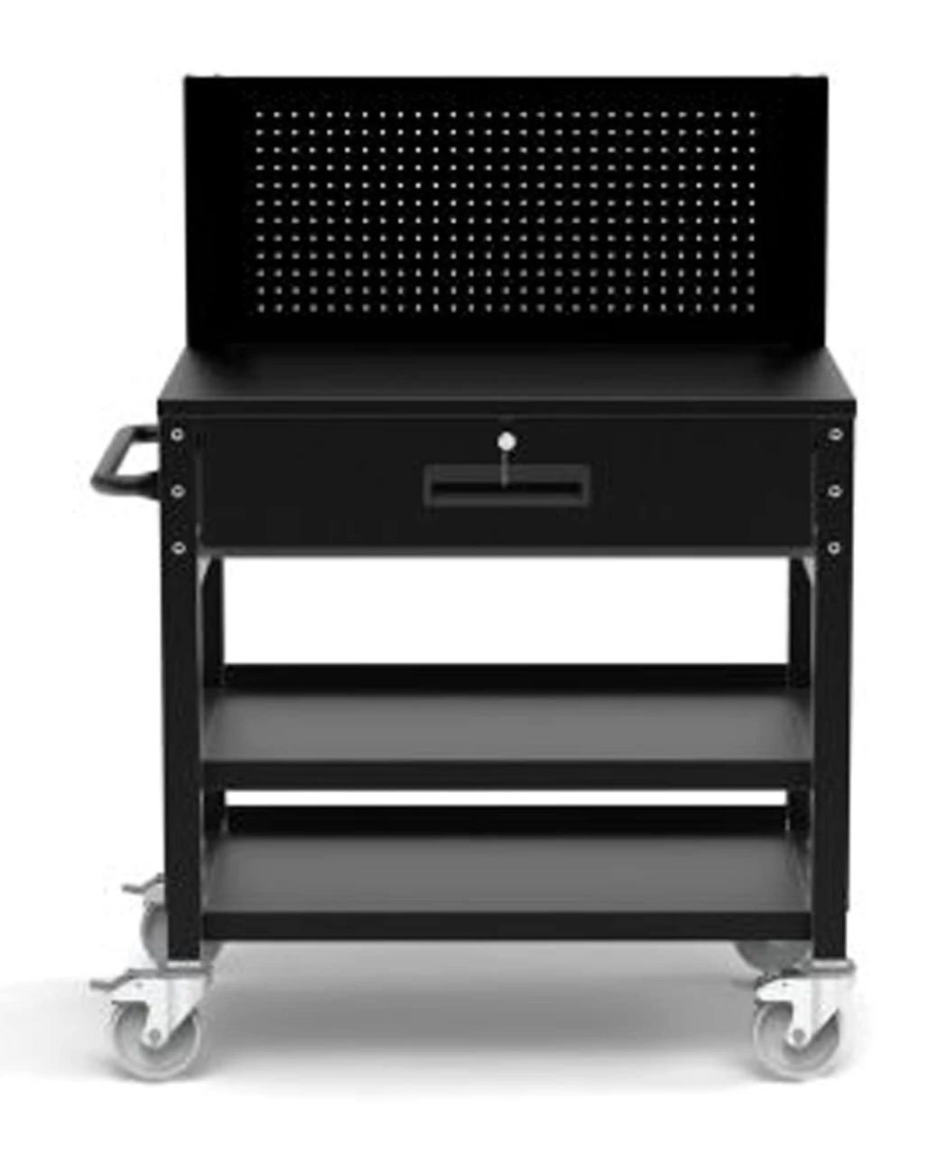 Luxor Workspaces Indoor Modern Pegboard Mobile Workstation (UCWS001) — product image 3