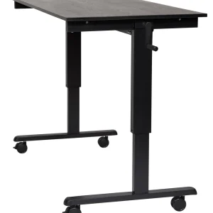 Luxor Workspaces Luxor-60 Crank Adjustable Stand Up Desk (STANDCF60-BK/BO)