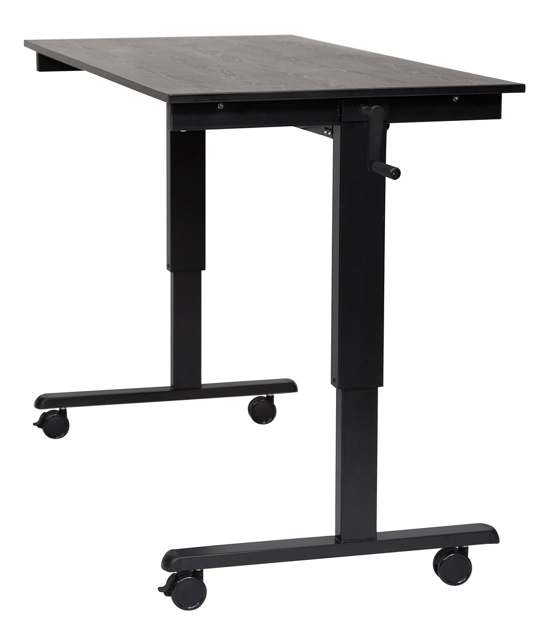 Luxor Workspaces Luxor-60 Crank Adjustable Stand Up Desk (STANDCF60-BK/BO)