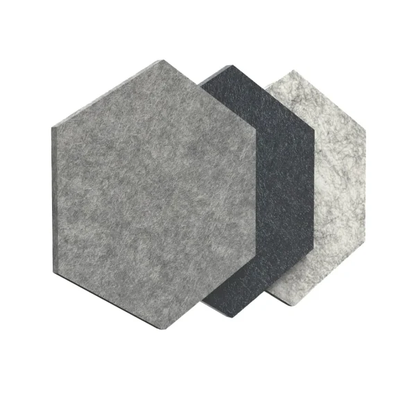 Luxor Workspaces Modern Acoustic Panels, Ocean Foam, 12-Pk (RCLMHEX001)