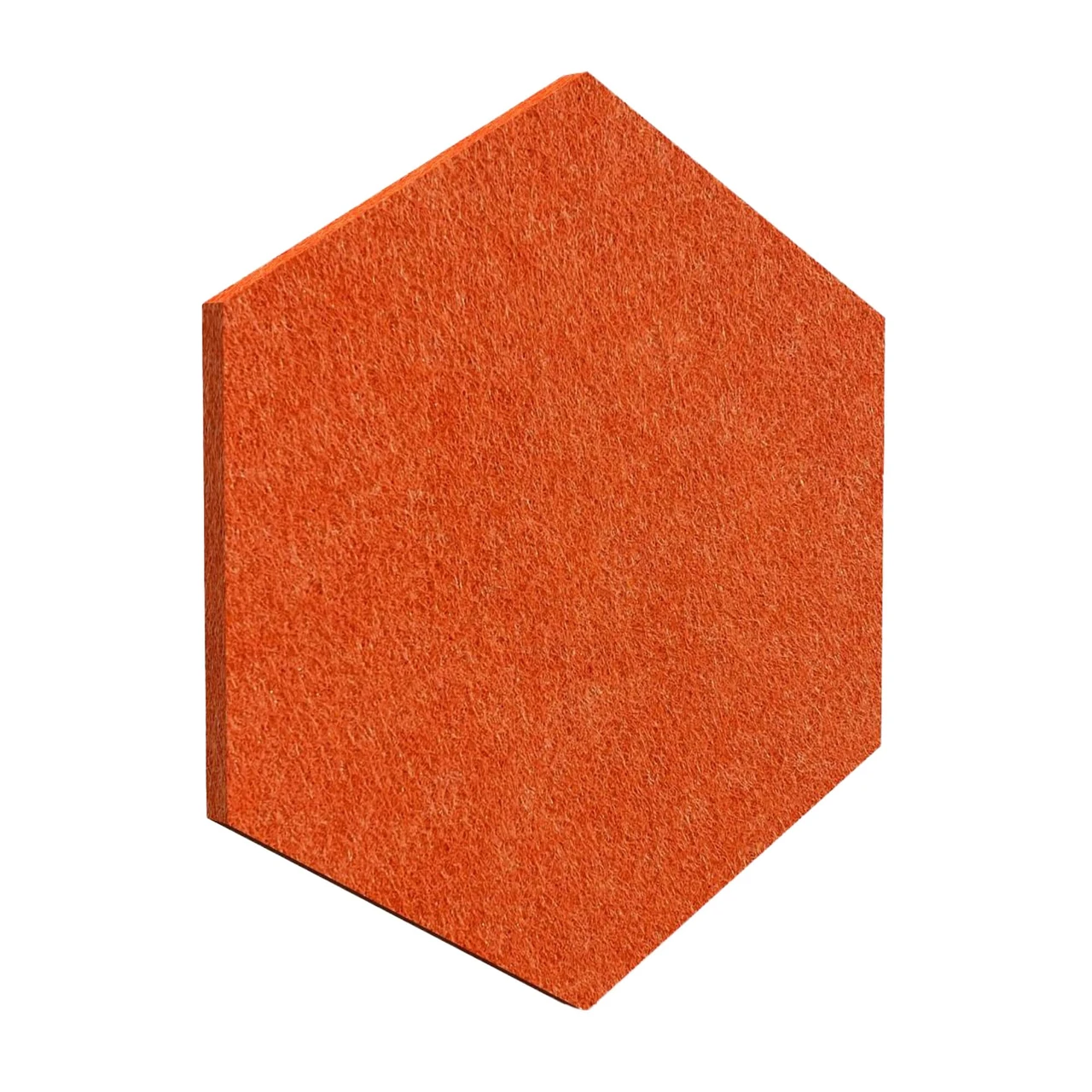 Luxor Workspaces Modern Acoustic Panels, Orange, 6-Pk (RCLMHEX006)