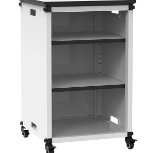 Luxor Workspaces Modular Classroom Bookshelf - Narrow Module W/Casters (MBSCB01)