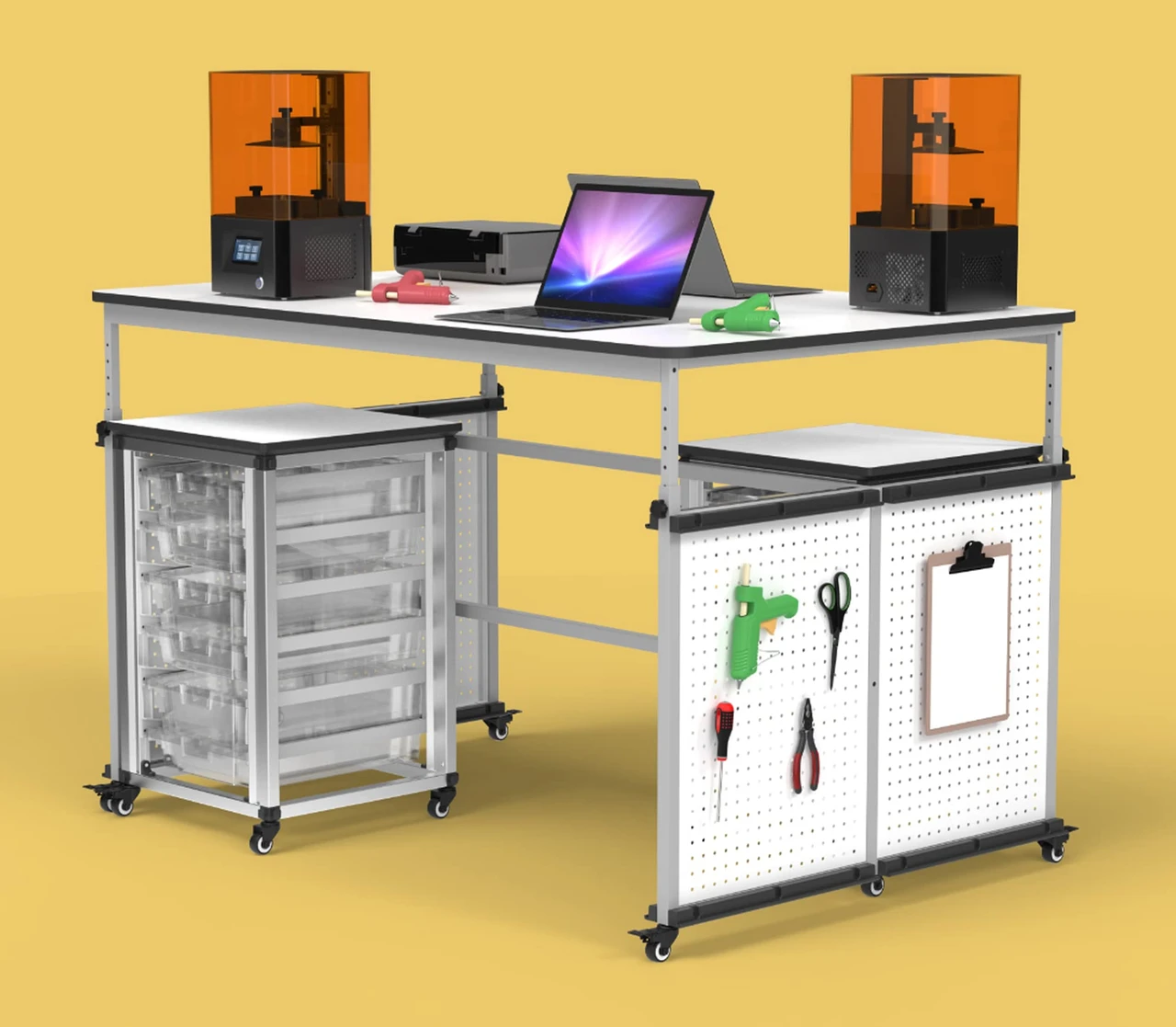 Luxor Workspaces Modular Makerspace And Science Lab Table (DTTB001) — product image 4