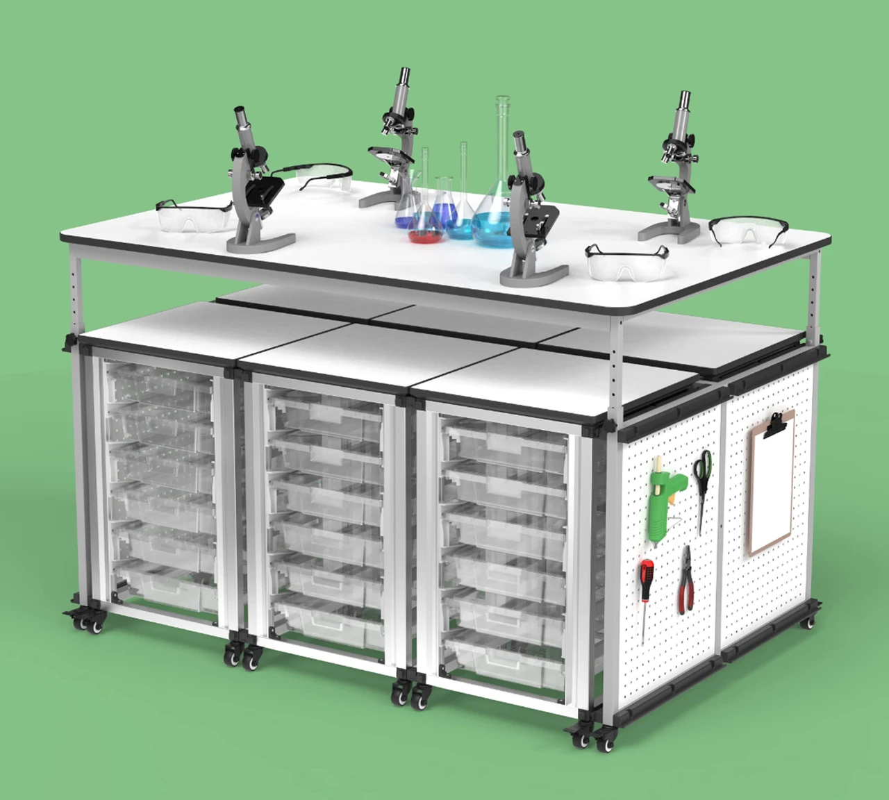 Luxor Workspaces Modular Makerspace And Science Lab Table (DTTB001) — product image 5