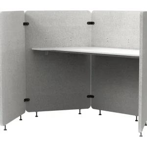 Luxor Workspaces Reclaim Acoustic Work Pod, 4-Panel (RCLMWP3)