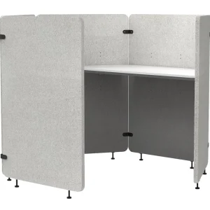 Luxor Workspaces Reclaim Acoustic Work Pod, 5-Panel (RCLMWP4)
