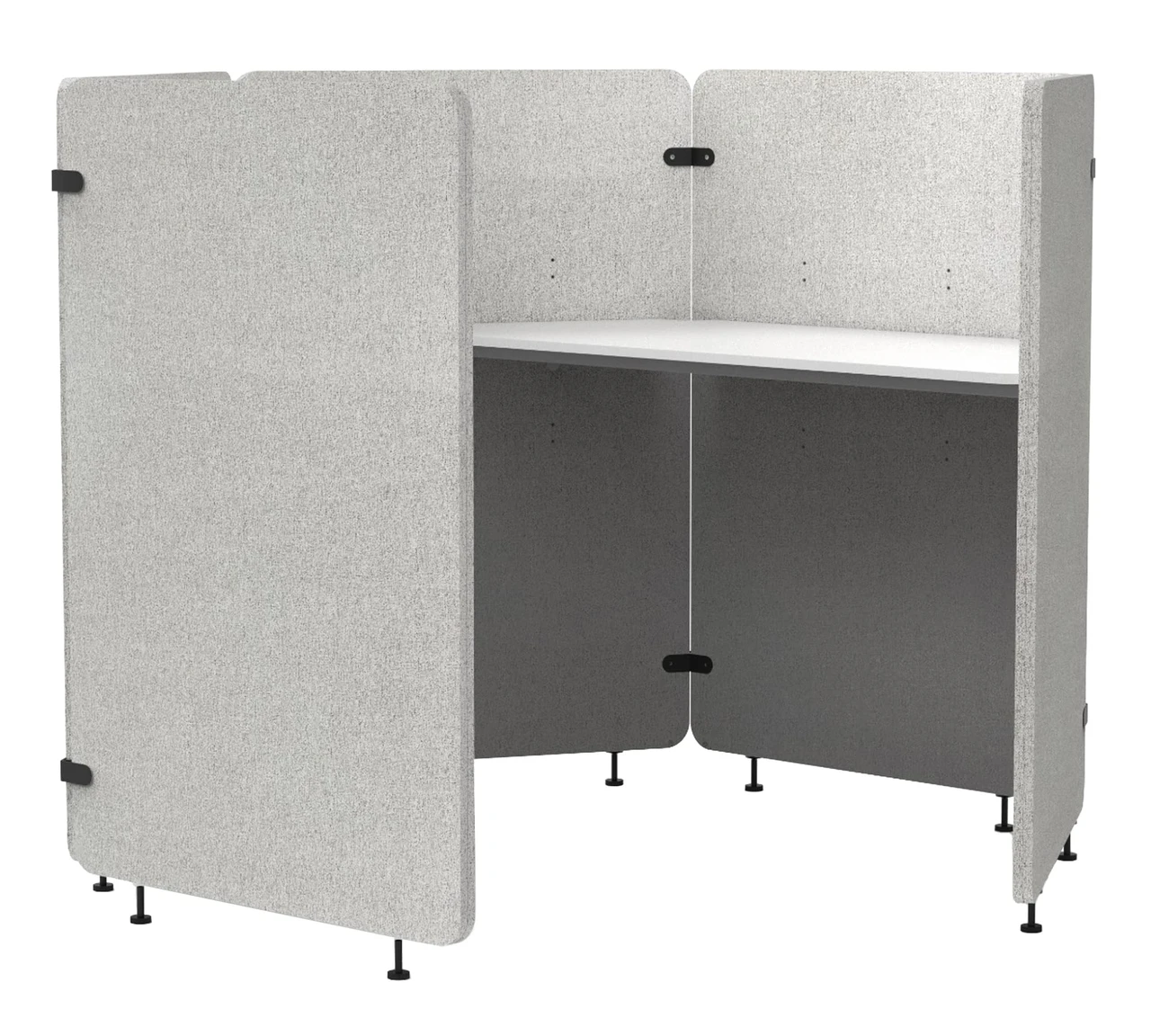 Luxor Workspaces Reclaim Acoustic Work Pod, 5-Panel (RCLMWP4)