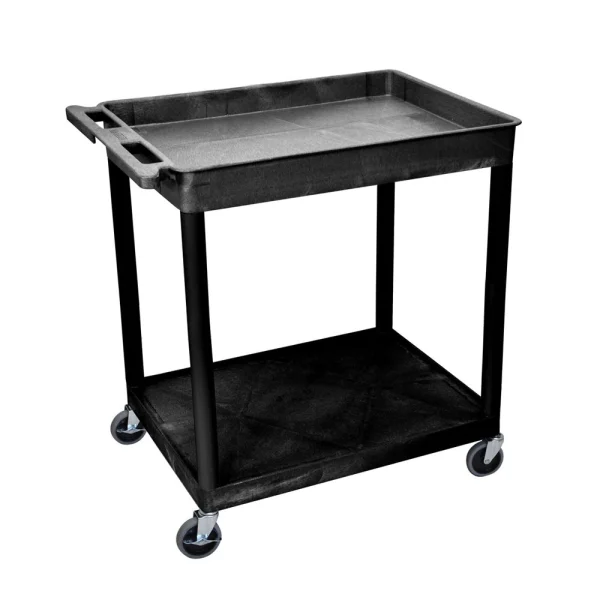 Luxor Workspaces Tub Cart, Black (TC12-B)