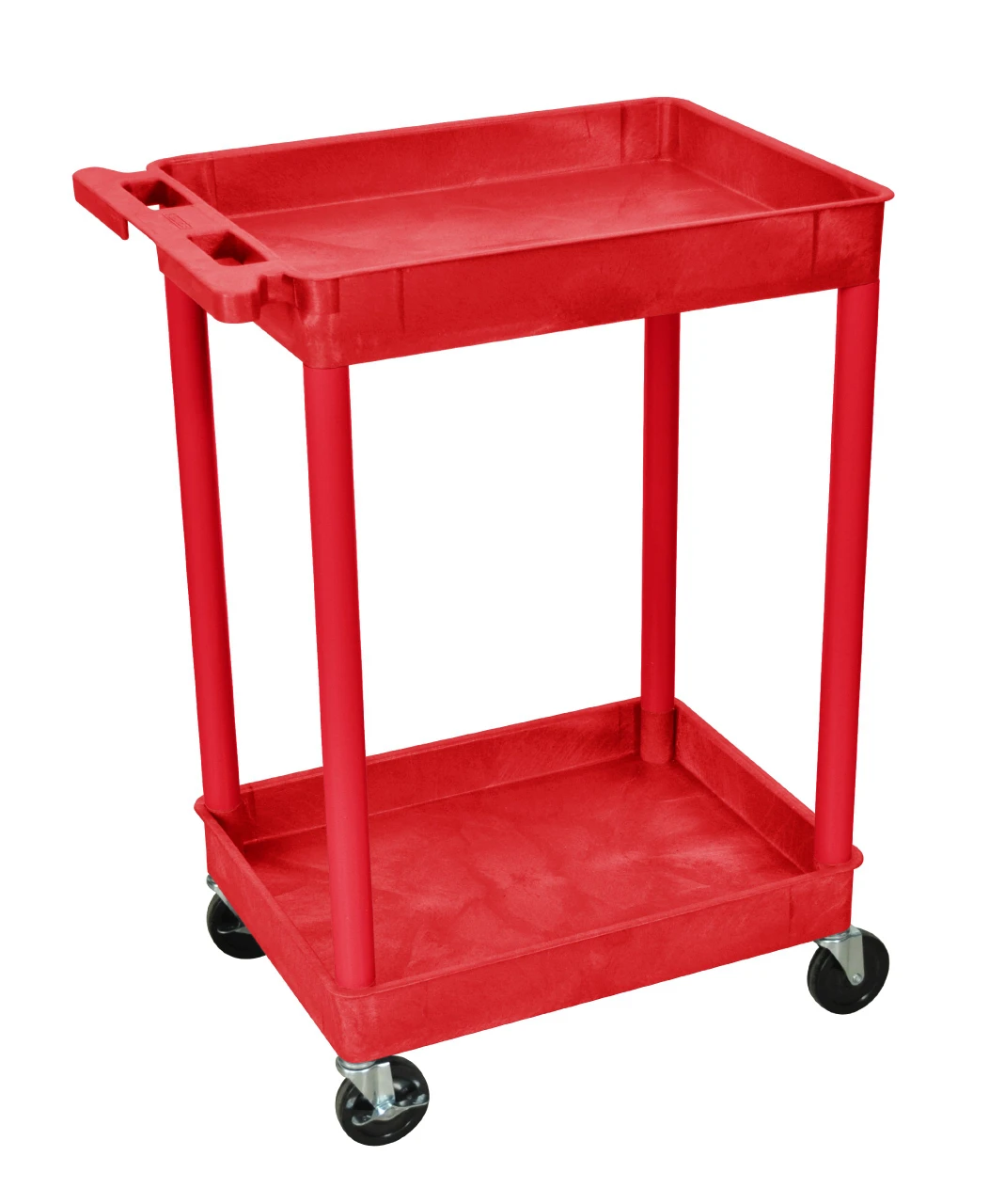 Luxor Workspaces Tub Cart, Red (RDSTC11RD)