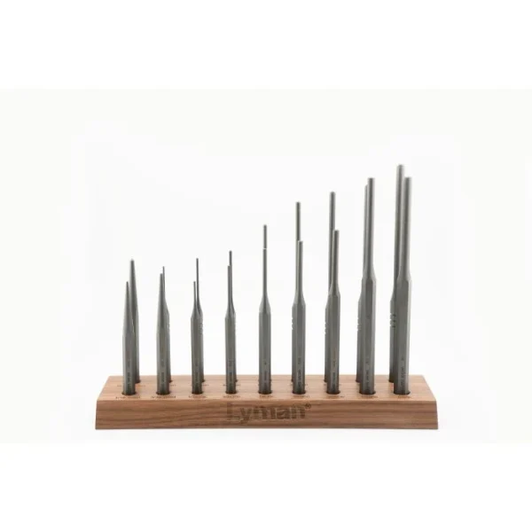 Lyman Armorer’s 18 Piece Hex Punch Set with Stand – Gunsmith Tool Kit (7031276)