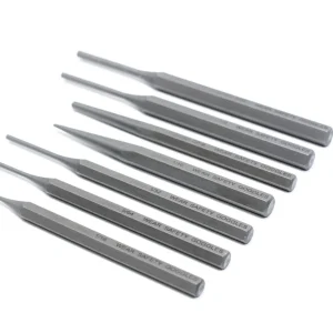 Lyman Armorer’s 7 Piece Hex Punch Set – Roll Pin Punch Tool Kit (7031275)