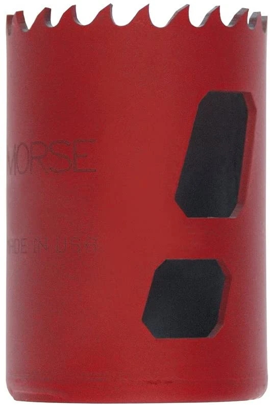 M.K. Morse MHS22 1-3/8" (35mm) Advanced Bi-Metal Hole Saw - No Arbor, 1-15/16"