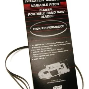 M.K. Morse ZWEP441418MC Master Cobalt Portable Band Saw, Bi-metal TPI 14/18, 3PK