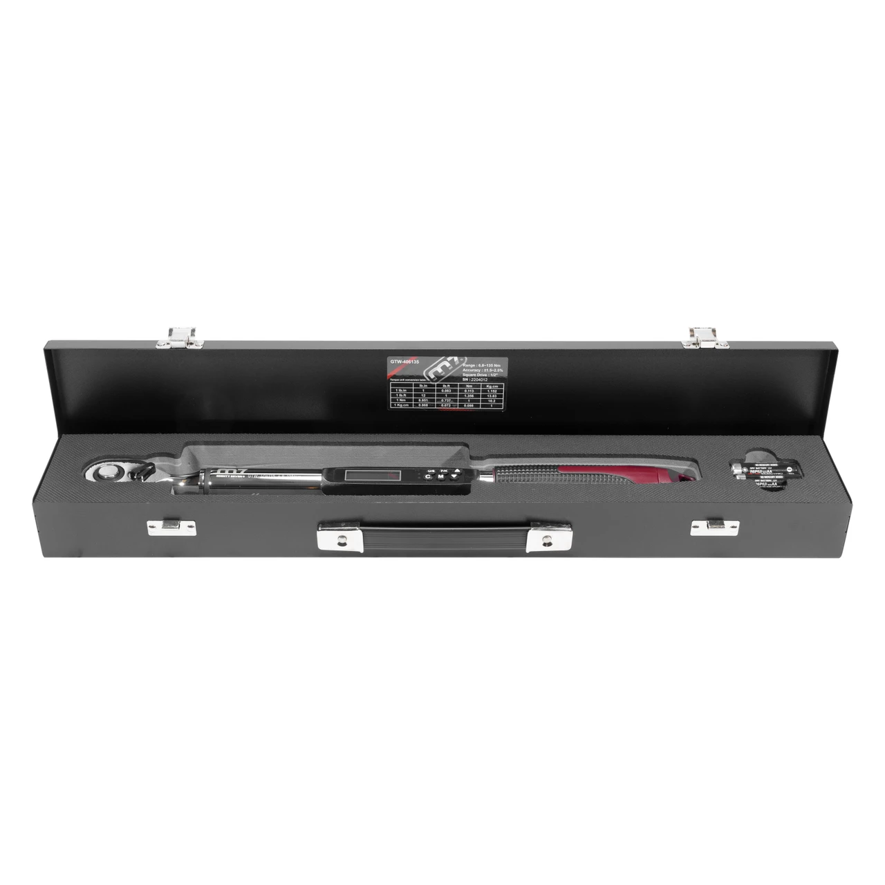 M7 1/2" Digital Torque Wrench 5.0-99 Lb-ft Torque Range LCD Display (GTW-406135) — product image 8