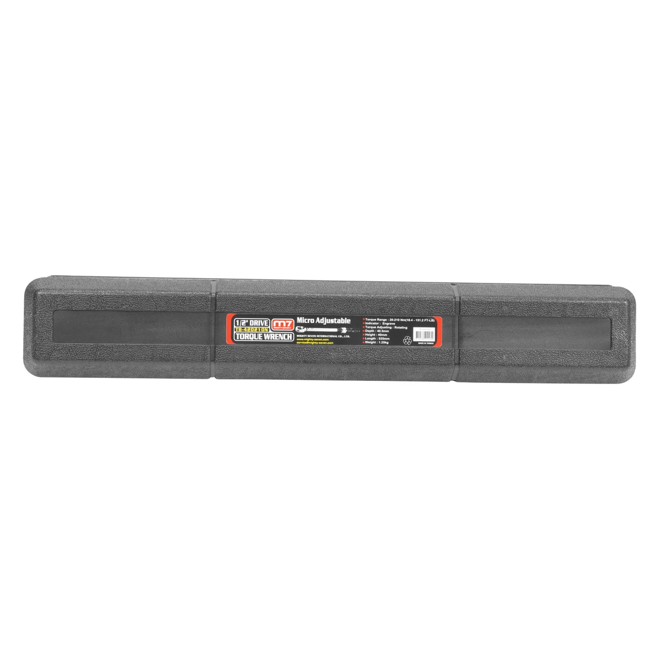 M7 1/2"" Torque Wrench Reversible 18.4-151.2 Ft-Lb Torque Range (TB-420210N) — product image 8