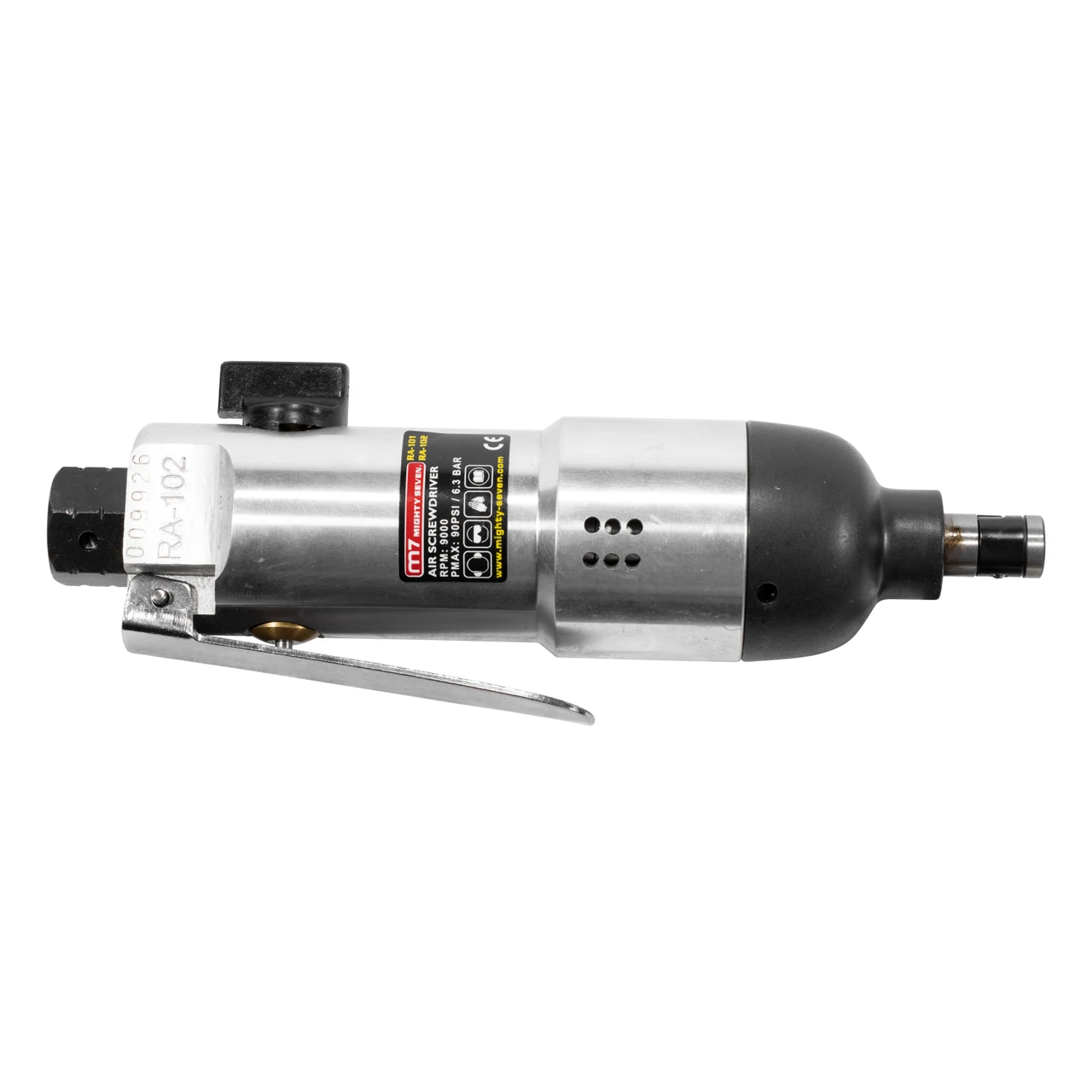 M7 1/4"" Air Screwdriver with Twin Hammer Clutch for M5 Screws (RA-102) — product image 2