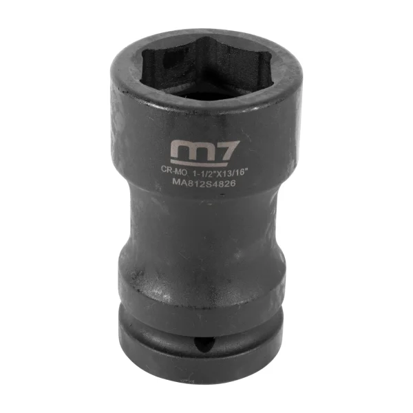 M7 1.5"" Impact Socket 6-point Head 1"" Square Drive Budd Wheels (MA812S4826)