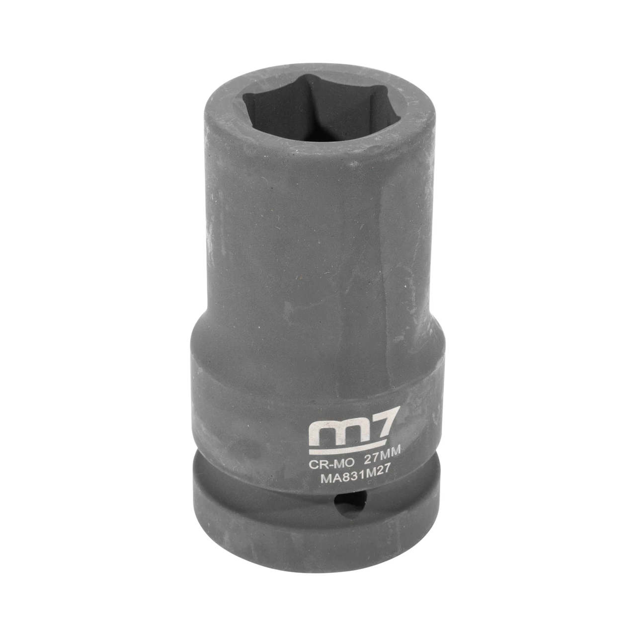 M7 27MM Deep Impact Socket 1"" Drive 6-Point Socket Head Chrome Moly (MA831M27)