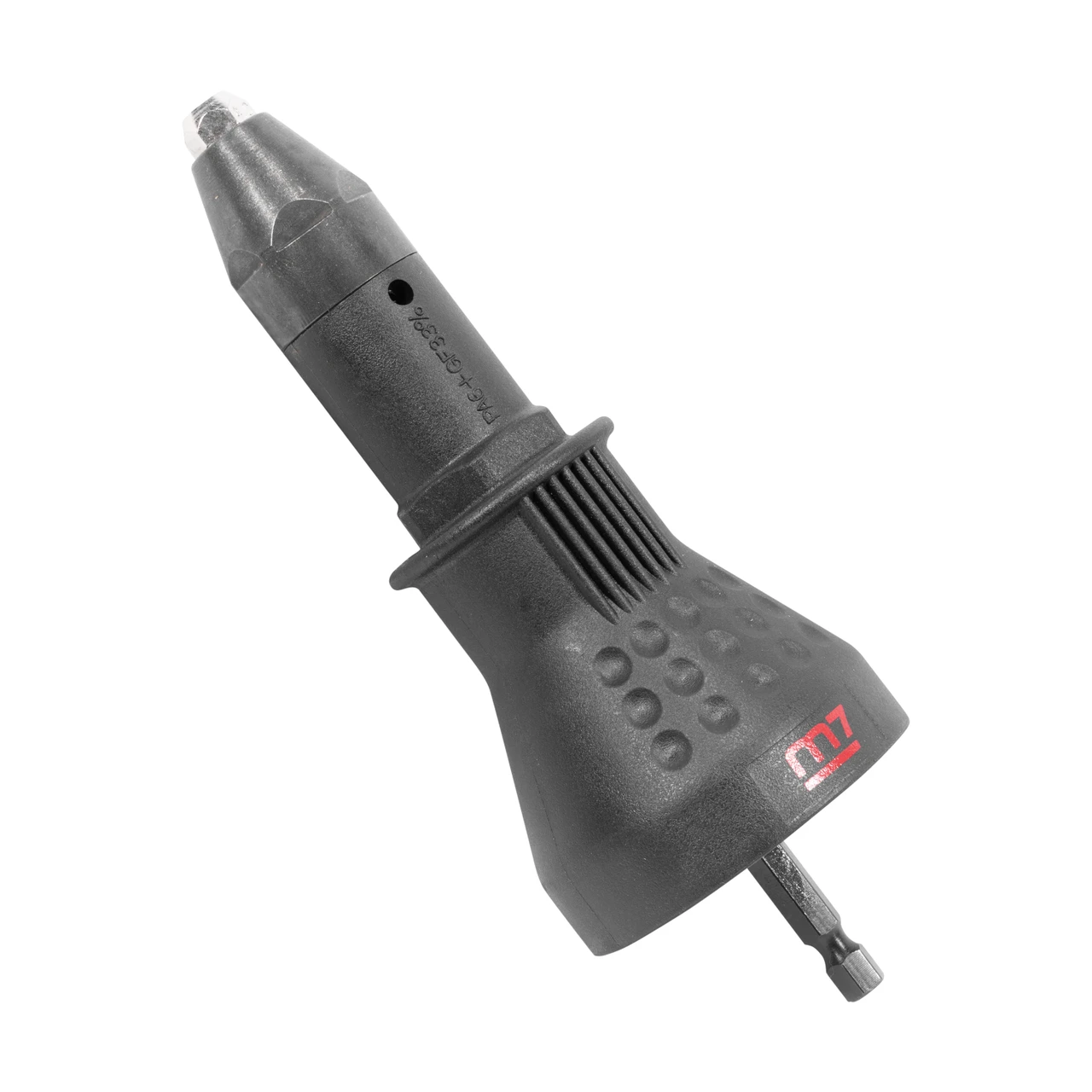 M7 3/16"" Rivet Drill Attachment 1/4"" Drive for 3/8"" Cordless Drills (PA-9048P) — product image 2