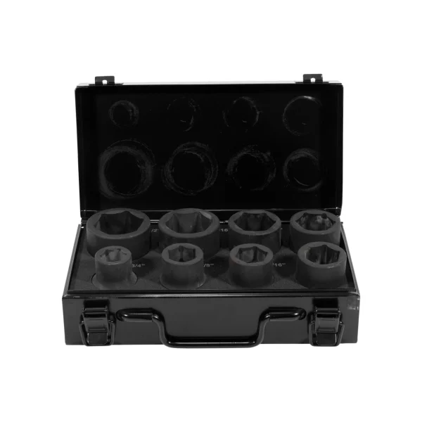 M7 3/4" Drive Impact Socket Set 8-pieces SAE Chromium-Molybdenum (MB64008SP)