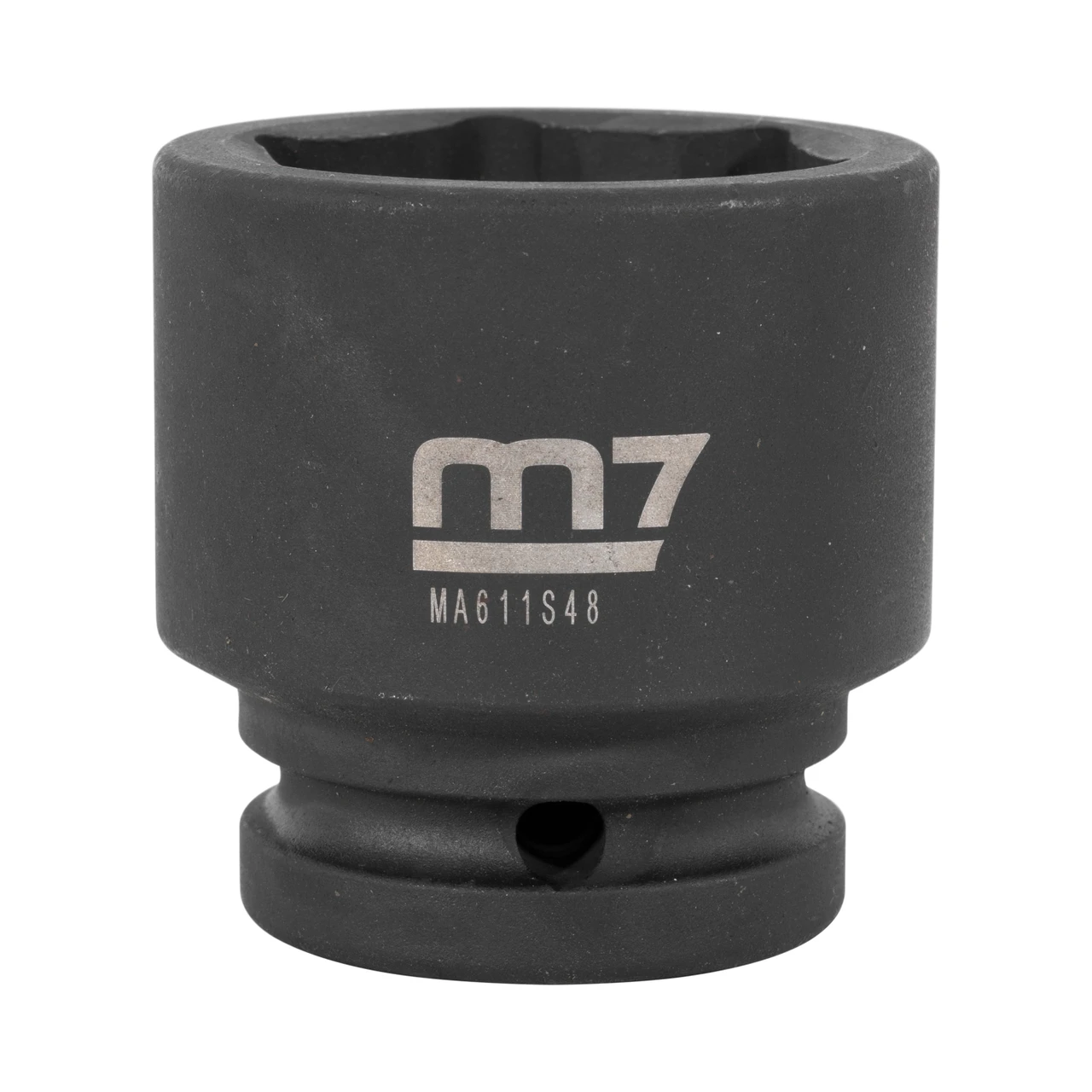 M7 3/4" Impact Socket 6-Point Head 1.5" Square Drive Black Oxide Coating (MA611S48)