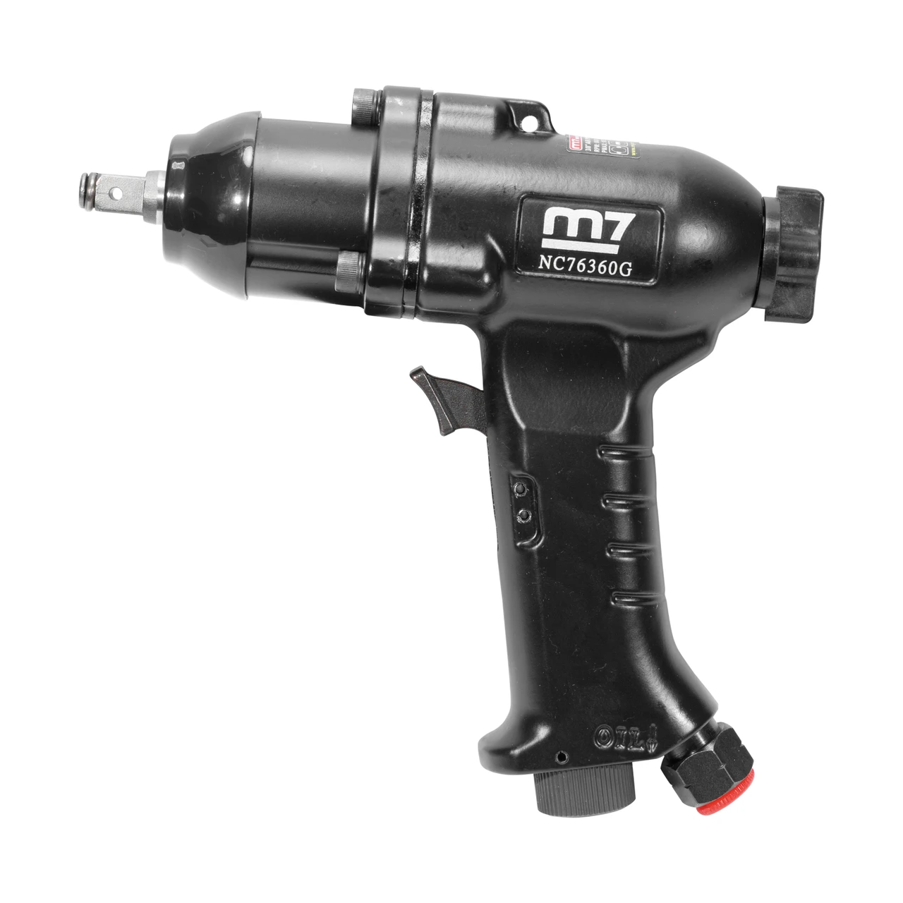 M7 3/8" Air Impact Wrench With 80-120 Ft-Lb Torque and Split Ring (NC-3831)