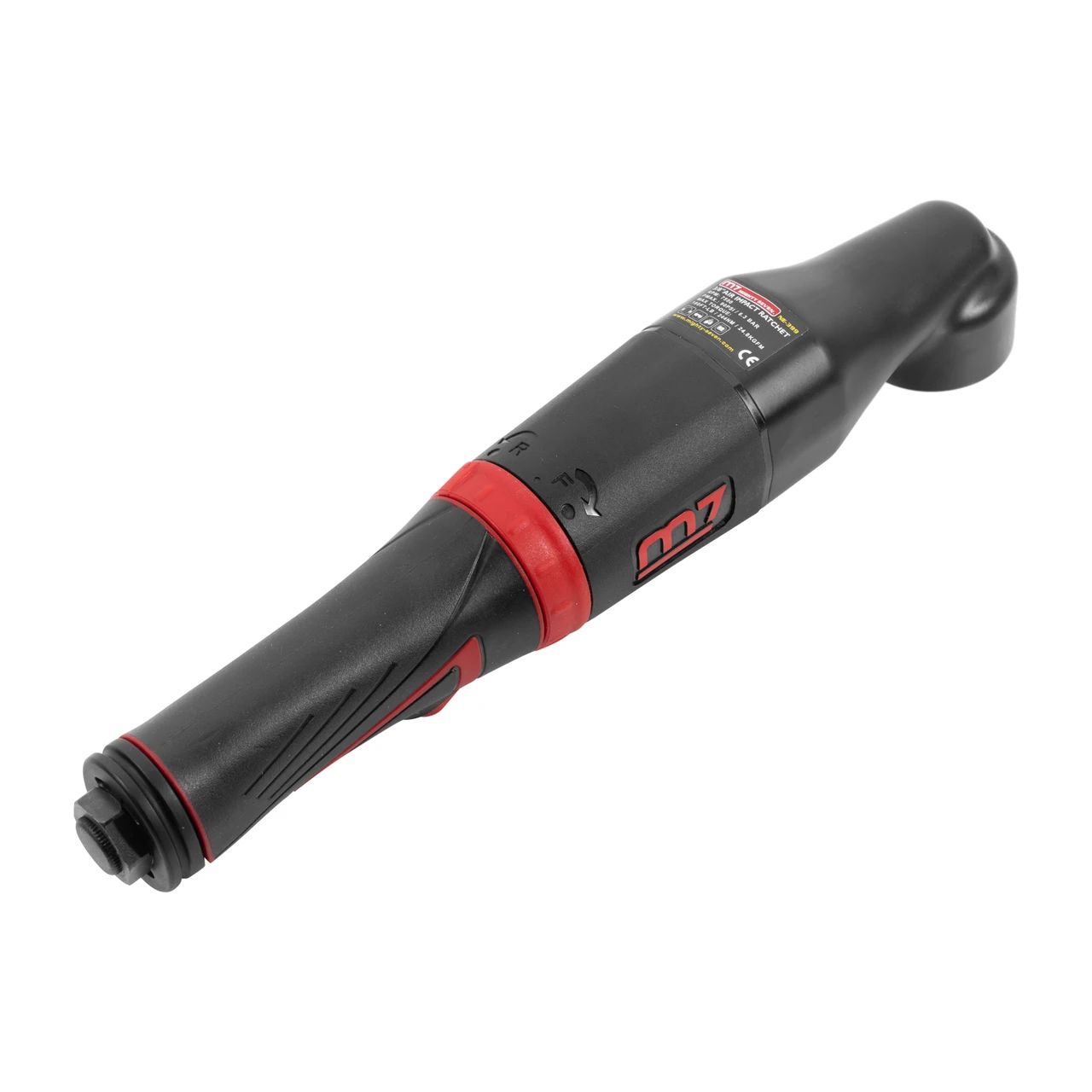 M7 3/8" Air Impact Wrench with Jumbo Hammer Clutch and Right-Angle Head (NE-399) — product image 5