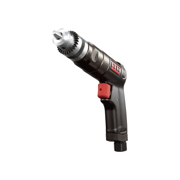 M7 3/8" Heavy Duty Reversible Air Drill with Key Chuck (QE-433)