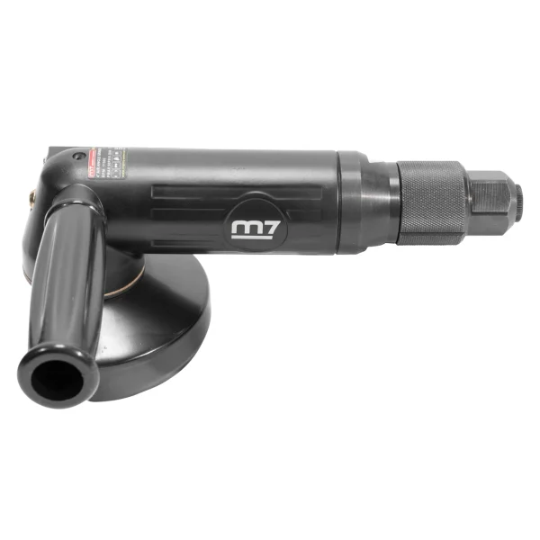 M7 4" Pneumatic Angle Grinder 100-Deg Head Roll Throttle Side Handle (QB-144X)