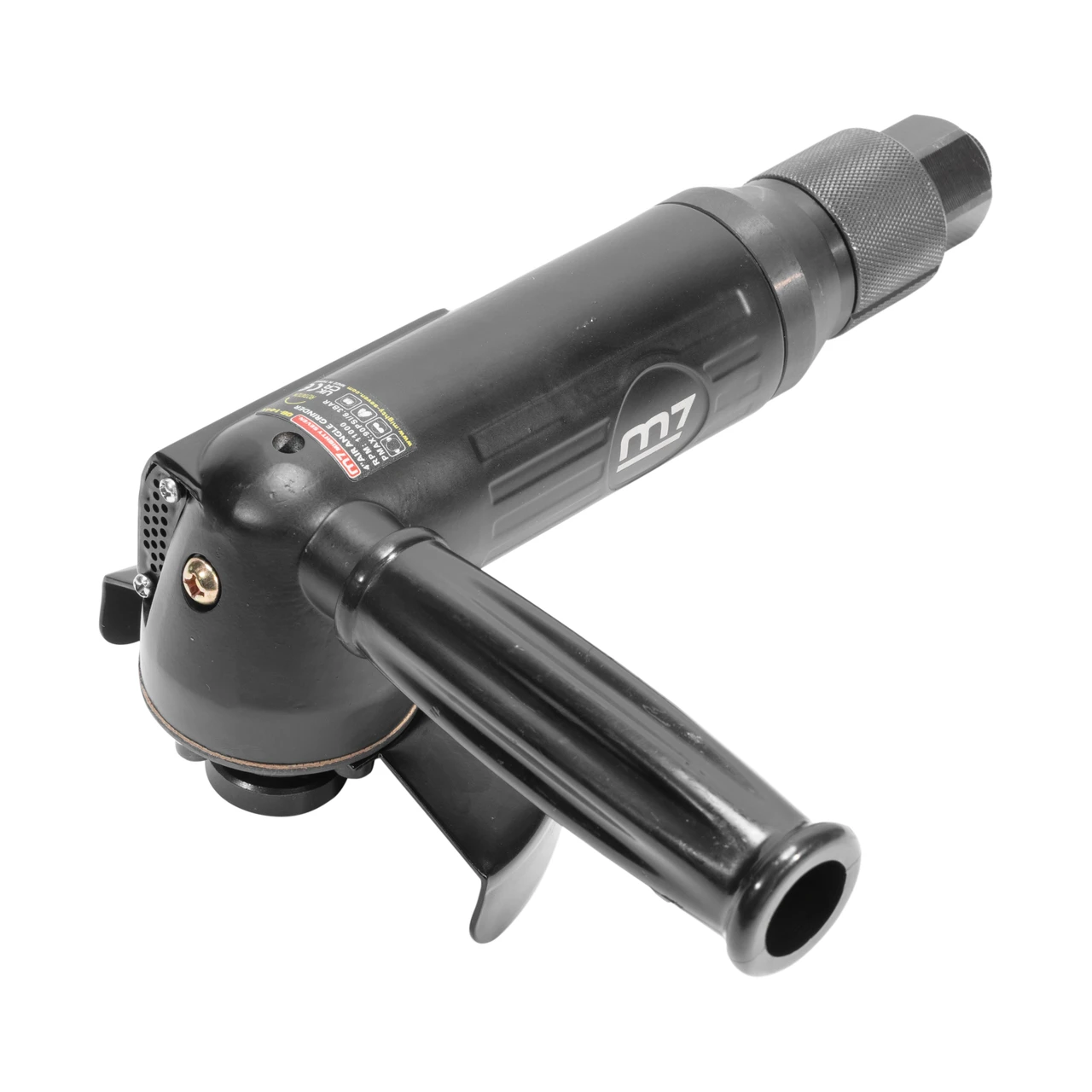 M7 4" Pneumatic Angle Grinder 100-Deg Head Roll Throttle Side Handle (QB-144X) — product image 2