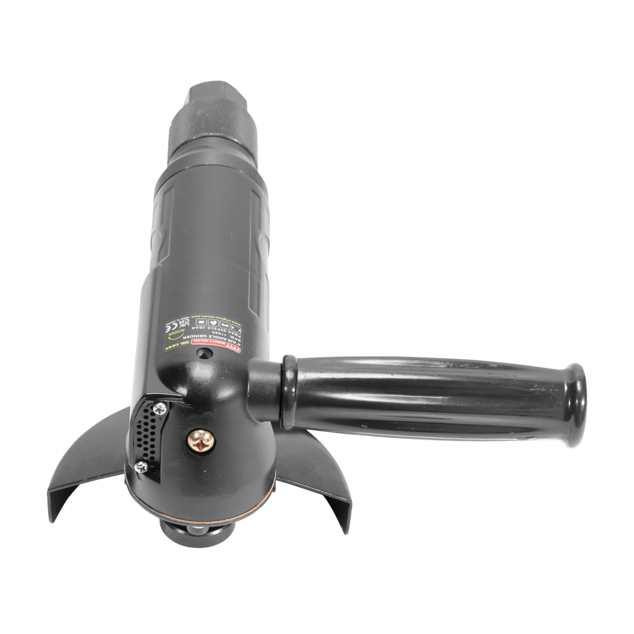 M7 4" Pneumatic Angle Grinder 100-Deg Head Roll Throttle Side Handle (QB-144X) — product image 3