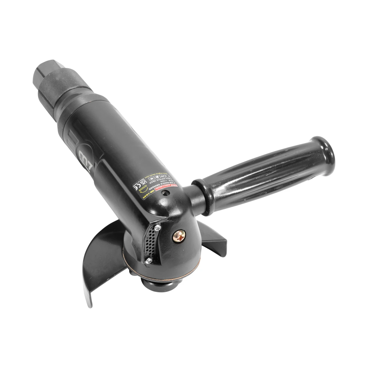 M7 4" Pneumatic Angle Grinder 100-Deg Head Roll Throttle Side Handle (QB-144X) — product image 4