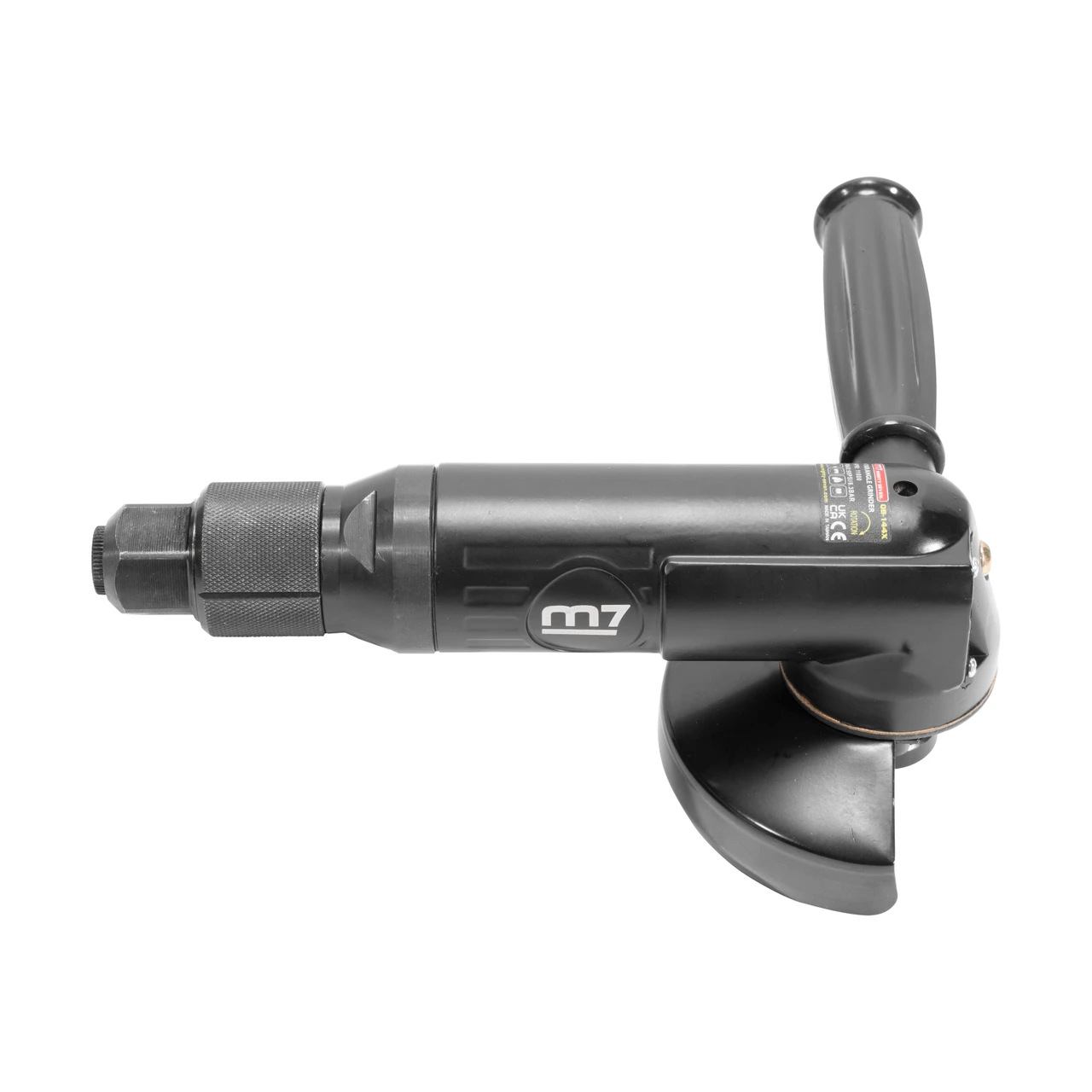M7 4" Pneumatic Angle Grinder 100-Deg Head Roll Throttle Side Handle (QB-144X) — product image 6