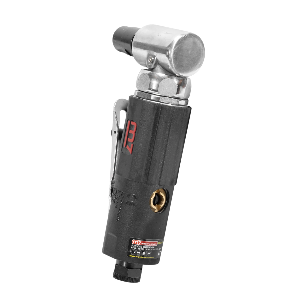 M7 90-Degree Air Angle Die Grinder With 1/8" Collet And 1/4" Collet (QA-611B) — product image 2