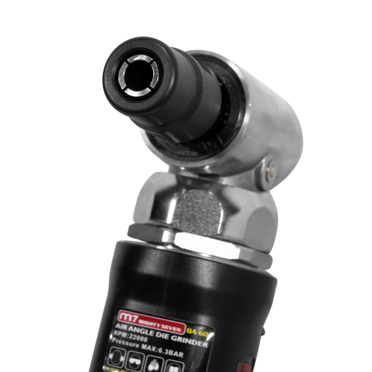 M7 90-Degree Pneumatic Die Grinder with 1/8"" Collet and 1/4"" Collet (QA-601B) — product image 5