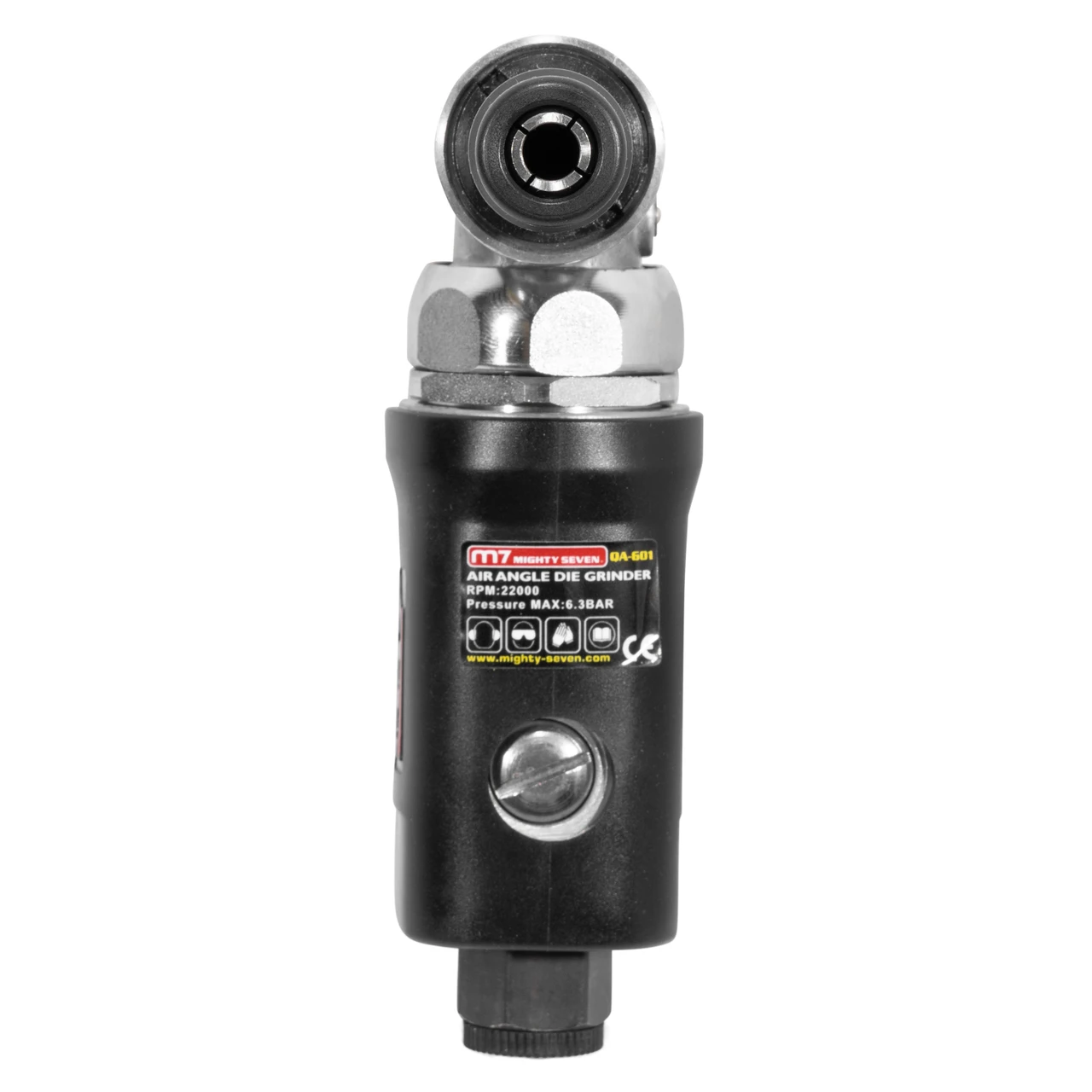 M7 90-Degree Pneumatic Die Grinder with 1/8"" Collet and 1/4"" Collet (QA-601B) — product image 7