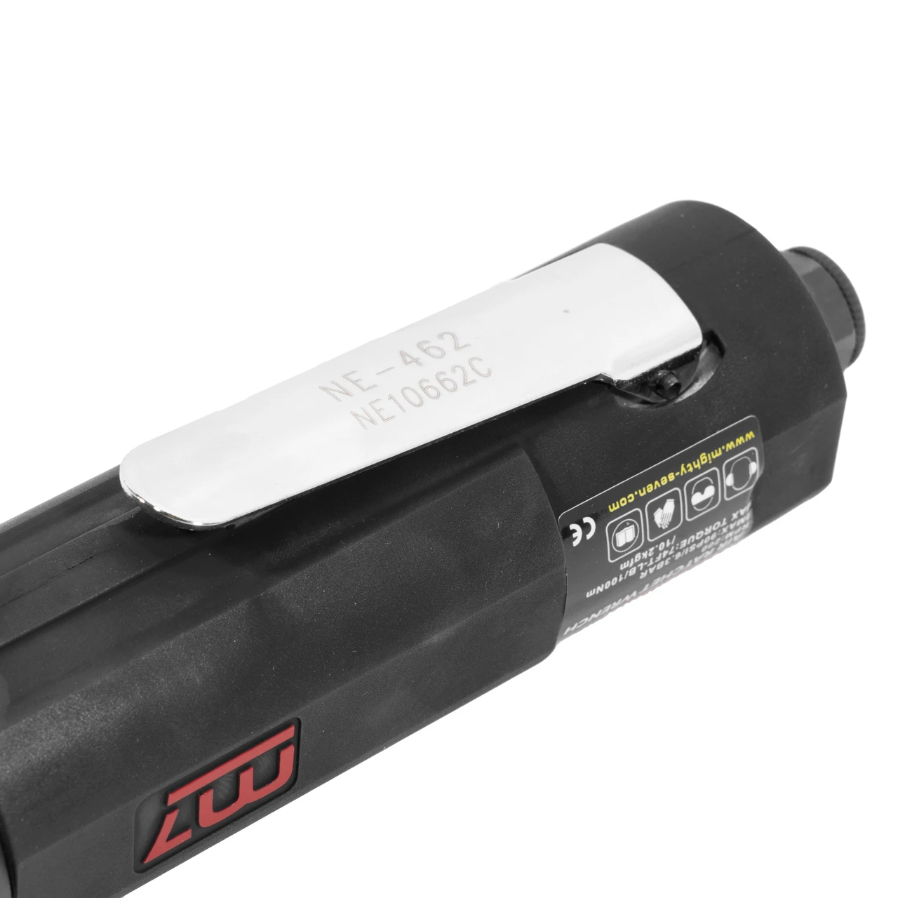 M7 Air Angle Impact Wrench with 1/2" Square Drive and Pin Clutch Impact (NE-462) — product image 10