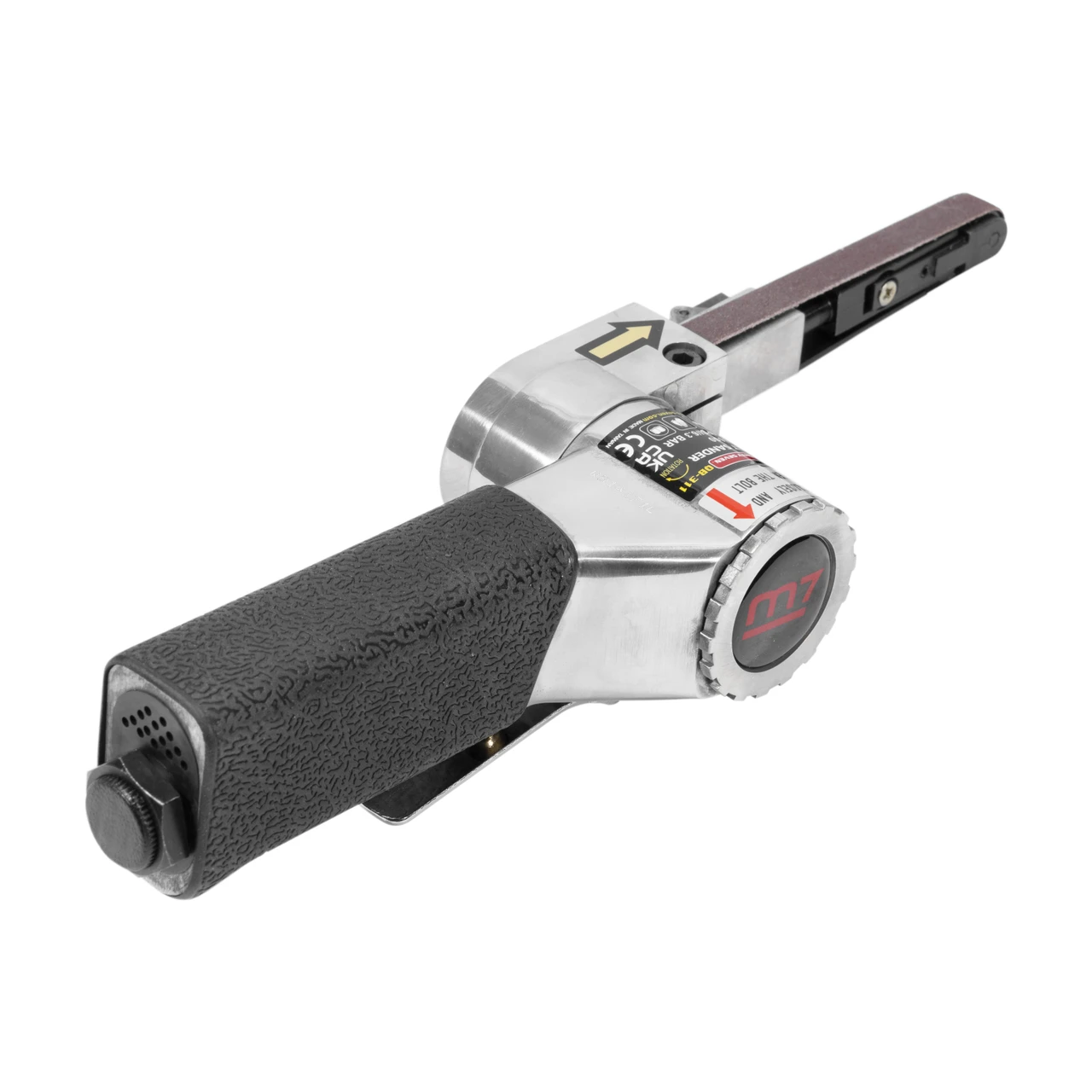 M7 Air Belt Sander For 3/8"" X 13"" Sanding Belts And Rubber Handle (QB-311) — product image 4
