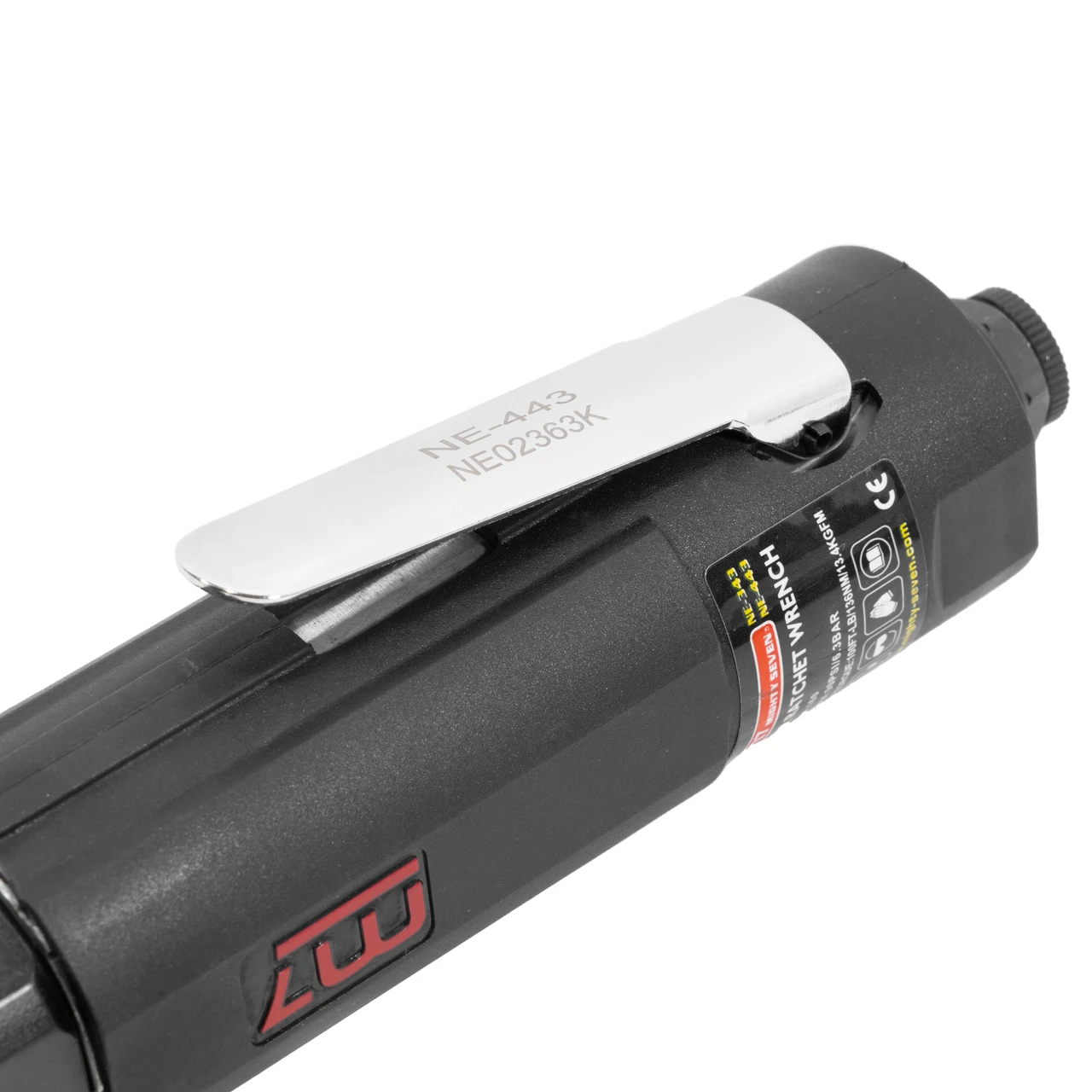 M7 Air Socket Wrench with 1/2" Drive and 100 ft-lb Maximum Torque (NE-443) — product image 11