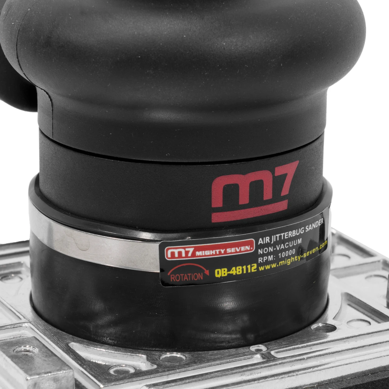 M7 Jitterbug Air Sander Non-Vacuum with 2.5mm Orbit and 0.24 hp Motor (QB-48112) — product image 7