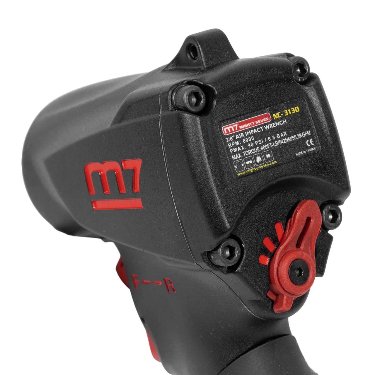 M7 Pin Clutch Pneumatic Impact Wrench with 3/8" Drive and Oil Bath (NC-3130Q) — product image 9