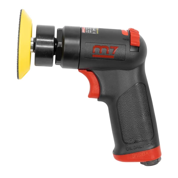 M7 Pneumatic Polisher Pistol Grip 2.5mm Orbit 3"" Polishing Pad Diameter (QP-113)